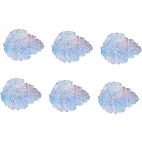 Table Placemats Set of 6 Placement Mats,Round Place Mats for Wedding Dining Table