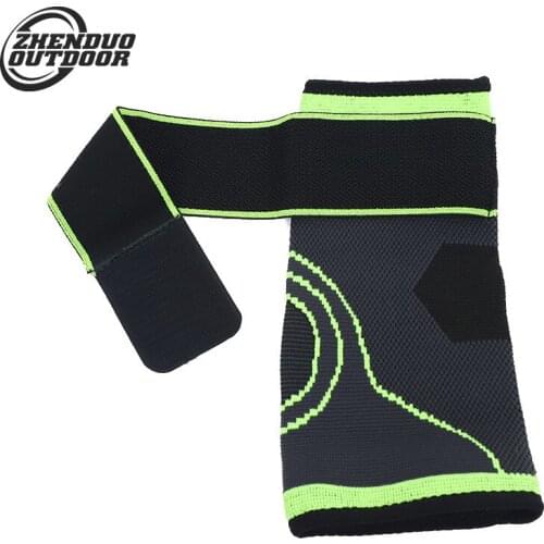 Elbow & Knee Pads Riding basketball, soccer and volleyball with bandage and pressure elbow. Breathable elbow protection