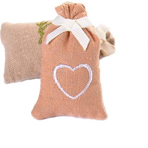 Portable Fabric Sachet Wardrobe Deodorant Sachet Car Air Fresh Odor Removal Sachet Fragrance Bag Lavender/Jasmine/Rose/Lemon