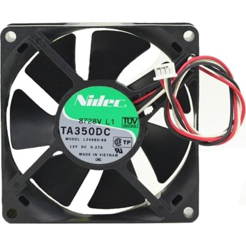 Nidec TA350DC L34880-68 9025 9cm DC 12V 0.27A CPU Chassis Cooling Fan