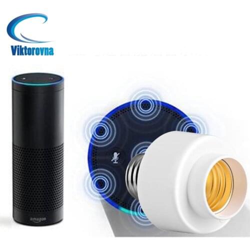 Plastic Converter E26 E27 Lamp Socket Smart WiFi Conversion Socket High Quality Material Socket Light Bulb Adapter Lamp Holder