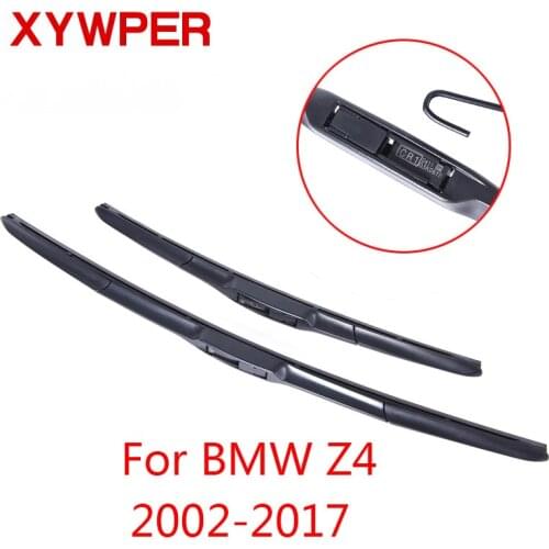 XYWPER Wiper Blades for BMW Z4 E85 E89 2002 2003 2004 2005 2006 2007 2008-2017 Car Accessories Soft Rubber Windshield Wiper