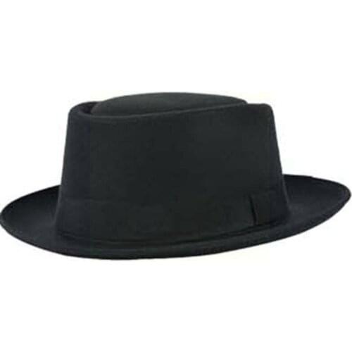 Summer New Outdoor Sun Hats High-end Flat Top Woolen Flat Korean Brim Retro Brim Top British Hat Fashion Hat H9A1