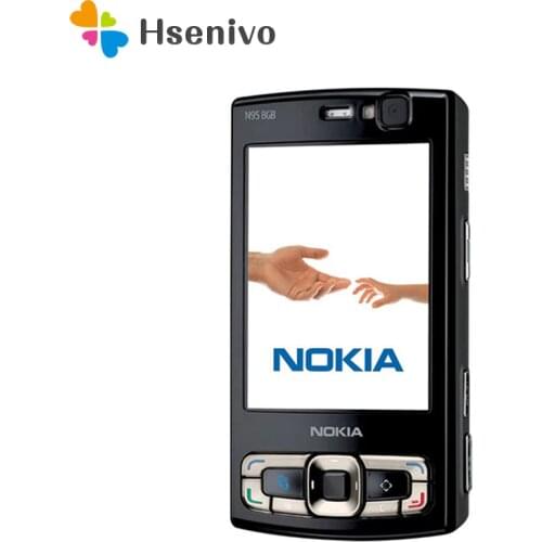 Nokia N95 8GB Refurbished-Unlocked Nokia N8GB 3G 5MP Wifi GPS 2.8'Screen GSM Russian keyboard Arabic Keyboard refurbished