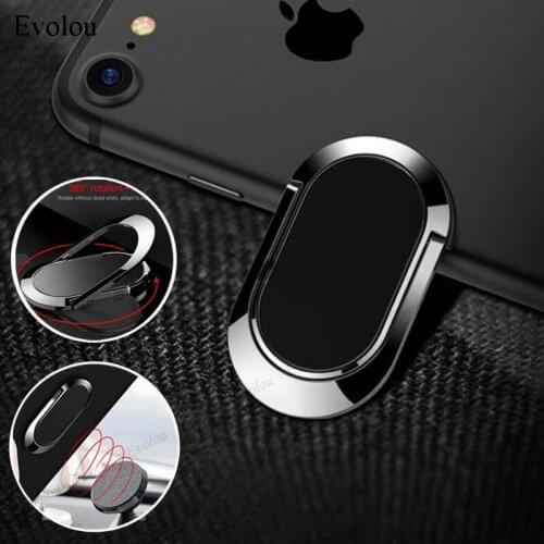 360 Degree Rotatable Finger Ring Stand Holder For iPhone Samsung Xiaomi Huawei Portable Metal Magnetic Support Holder For ipad