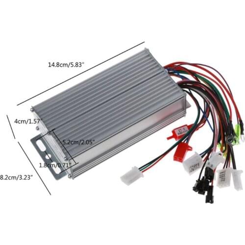 36V-48V 500W 12Pipe Wire Brushless Motor Controller for Electric Bike Tricycle Dropshipping