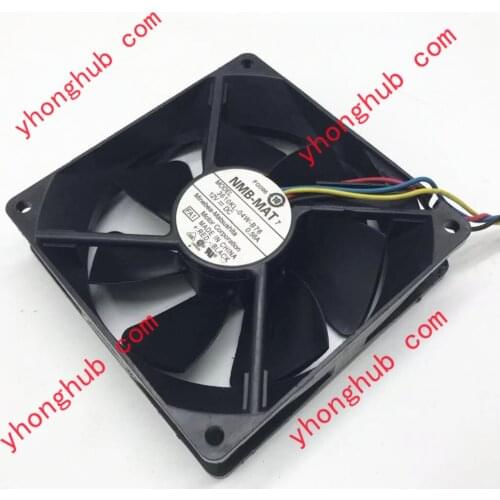 NMB-MAT 3610KL-04W-B76 FA1 DC 12V 0.56A 92x92x25mm 4-wire Server Cooling Fan