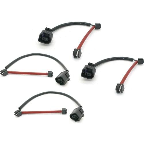 4pcs Rear Disc Brake Pad Wear Sensor for Audi Q7 Porsche Cayenne VW Touareg