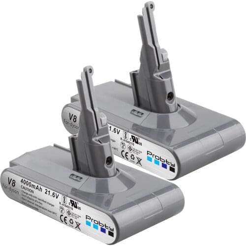 4000mAh 21.6V Battery For Dyson V8 Battery Absolute V8 Animal Li-ion SV10 Vacuum Cleaner Rechargeable BATTERY L70