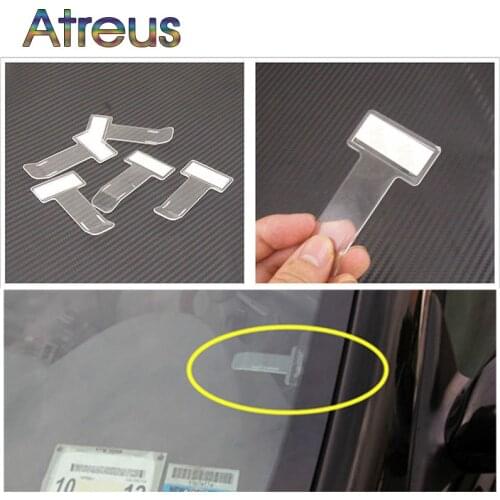 Car Stickers Mini Transparent Ticket Folder for Mercedes Benz W203 W204 W211 CLA GLA W176 Skoda Octavia A5 A7 2 Rapid Fabia Yeti