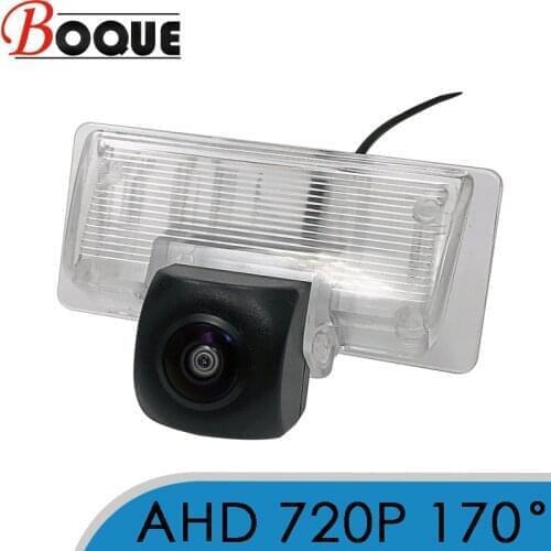 BOQUE 170 Degree 1280x720P HD AHD Car Vehicle Rear View Reverse Camera For Nissan Pulsar Elgrand Serena Altima Versa Note Teana