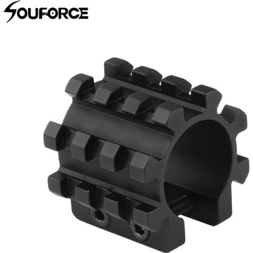 T6 6061 Aluminum Diameter 25.4mm Ring Tactical 3 Picatinny Rails Per Side Fit for 12 Gauge 5 Position Mossberg 500