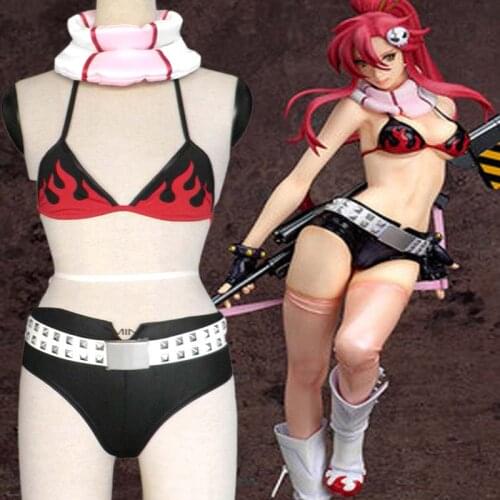 Anime GURREN LAGANN Cosplay Costume Yoko Bikini full set costume