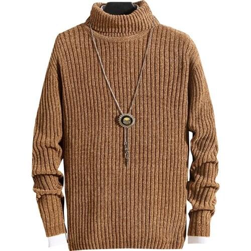 2021 mens autumn and winter new snow ni sweater knit sweater explosive casual draw