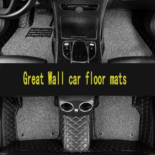 Custom car floor mats for hover all models H3 H6 M1 M2 M4 car accessorie car styling auto floor mat
