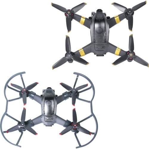 Landing Gears FPV Propeller Guards Integrated Propellers Protector Shield Rings For DJI FPV Drone Accessories