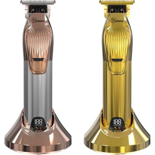 LED hair clipper cordless electric hair trimmer men powerful hair cutter machine haircut professional set with 2000mAh battery