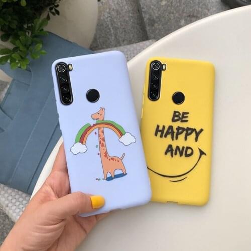 Silicone Case For Xiaomi Redmi Note 8T Case Cover Soft Slim Cool Cartoon Phone Fundas For Xiaomi Redmi Note 8T 8 t Note8t Bumper
