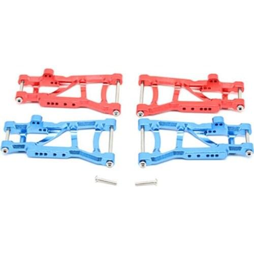 Aluminum Alloy Rear Lower Arm SLA2W056 for SLASH 2WD RC Car Accessories Red/ Blue Color