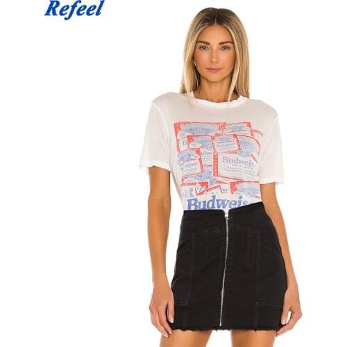 Vintage Womens T-shirt Gothic Aesthetic Graphic Short Sleeve Print Tshirt Women Ulzzang Clothing