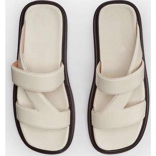 Womens Summer Outdoor Slippers 2021 New Slippers Flat Sandals for Women