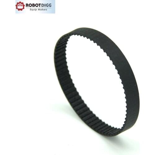 10pcs/lot, MXL Timing Belt, Closed-loop, B71MXL, 3mm 6mm width