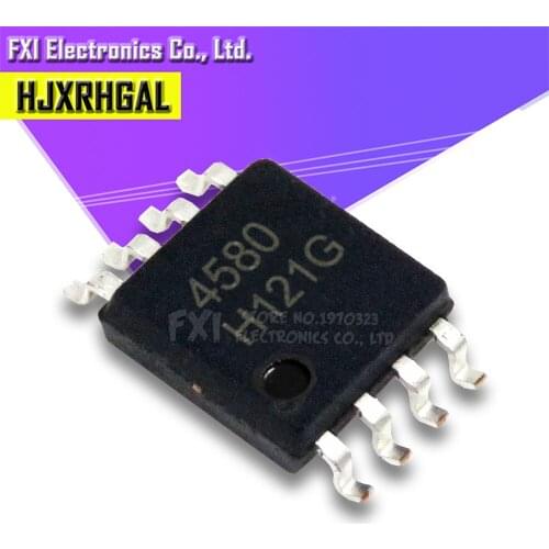 10pcs NJM4580M NJM4580 SOP8 SOP 4580M SMD new original