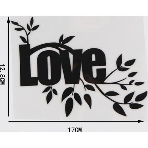 17×12.8CM Art Fashion Vinyl Decoration Creative Decals Trunk Windshield Auto Tuning S