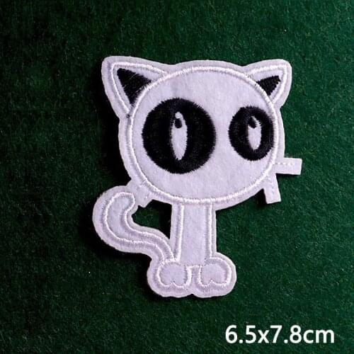 2pcs/lot DIY Cartoon Panda Patches for Clothing Iron on Patches on Clothes Cute Animals Embroidery Patch for Kids T-shirts Badge