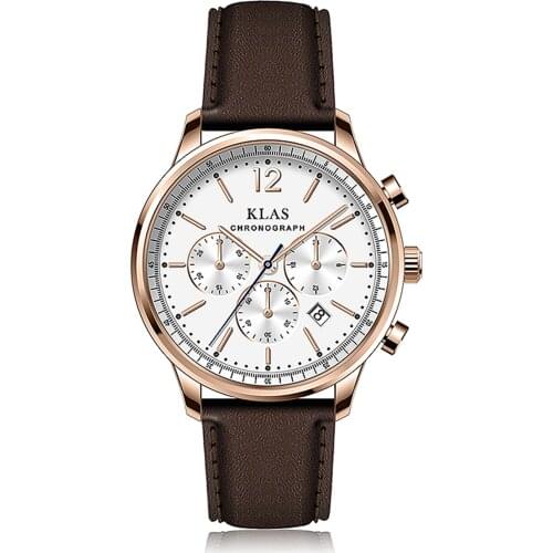 2021 New Leisure Niche light luxury brand mens wrist watch KLAS Brand