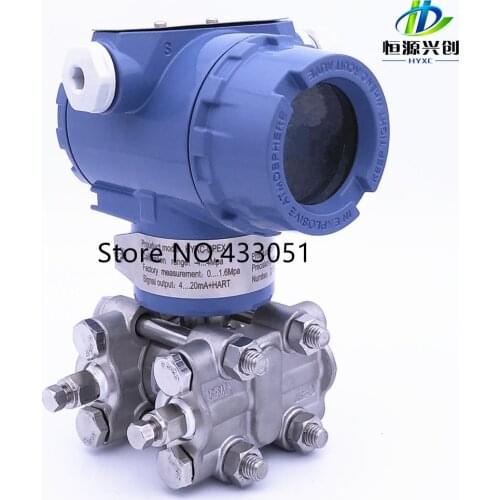 3051 intelligent micro differential pressure sensor 4-20mA+hart imported capacitance explosion-proof pressure transmitter
