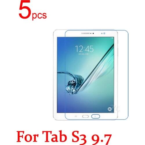 5pcs Clear/Matte/Nano LCD Tablet Screen Protector Cover for Samsung TAB S 8.4 10.5 T700 T705 T800 t805 S3 9.7 T820 T825 T829