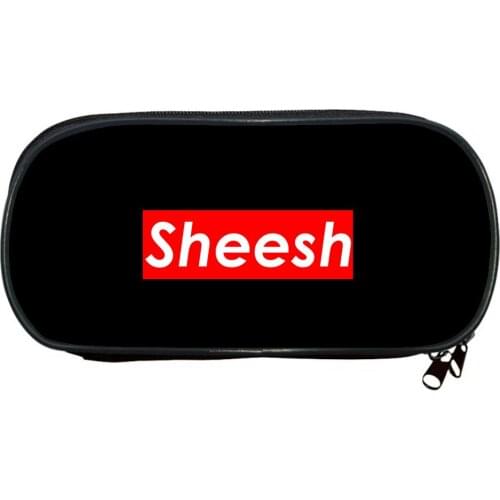 Sheesh Pencil Case Student School Stationery Box Boy Pencil Case Girl Makeup Bag Back To School Gift Cosplay Storage Bag