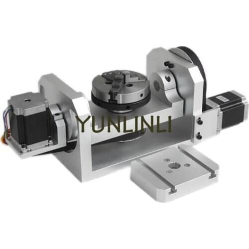 CNC Engraving Machine Special Indexing Head A Axis 98MM Central Height 4 Axis Three-Dimensional Engraving