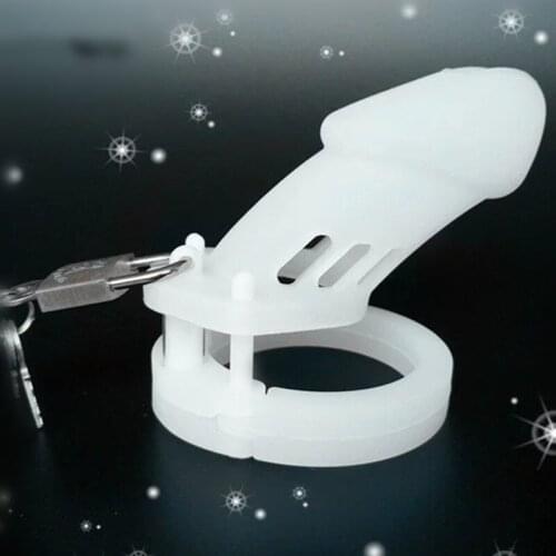 Penis Captivity Chastity Cage CB6000 CB6000S Male Chastity Lock and 5 Rings Chastity Supplies Adult Game Product for Men G7-2-4