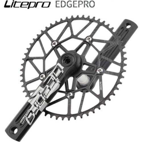 Litepro Edge Pro MTB Hollow Crank 130mm BCD Aluminum Alloy Five Claws Bicycle Crankset