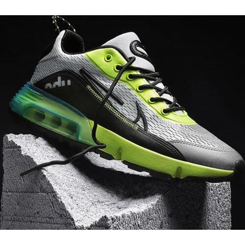 New Starting Point Flying Woven Sports Shoes Large Size Trendy Low-Cut Lace Running Student Casual Mens Shoes