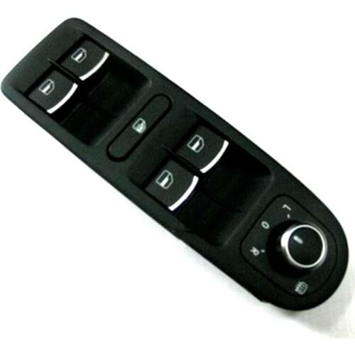 OEM Master Window Glass Lifter Glass Regulator with Frame for VW Golf 6 MK6 GTI