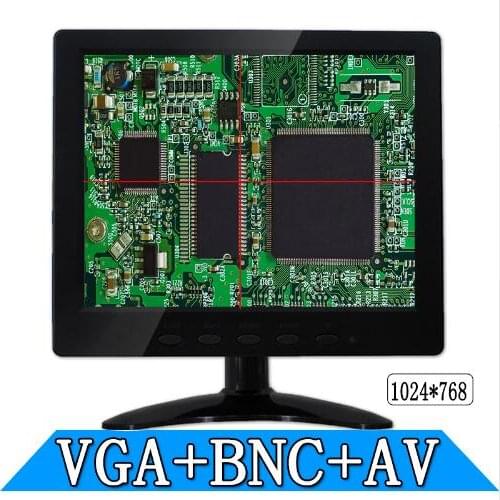 8 inches Industrial internal cross line monitor LCD monitor Special purpose display of equipment instrument
