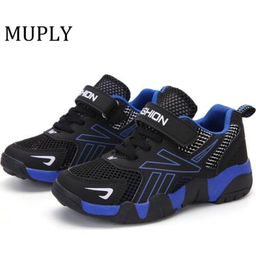 Sport Kids Sneakers Boys Casual Shoes For Children Sneakers Girls Shoes Leather Anti-slippery Fashion tenis infantil menino Mesh