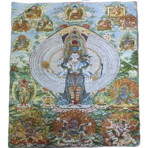 Tibetan Buddha statue of Qianshou Guanyin