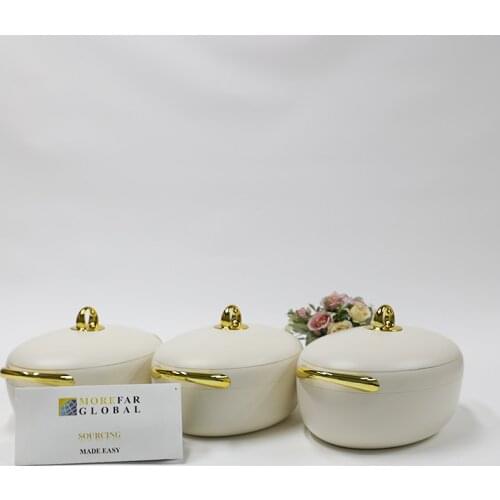 3Pcs/Set 2/2.5/3L Thmermal Insulation Container Plastic Lunch Box Food Warmer Big Capacity For Family Party Design