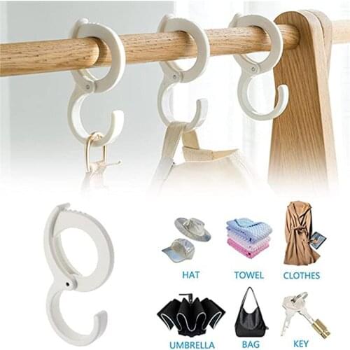 4 pcs Plastic S-shape Clip Hook Buckle Kook Non-slip Hook with Card Position Clothes Hook Hanger for Kitchen Bathroom Bedroom