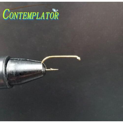 6sizes 30pcs/pack Barbed Sproat Dry Fly Hooks 10# 12# 14# 16# 18# 20# Bronze Down-eye Bend-Wide Gape Standard Light Nymph Hooks