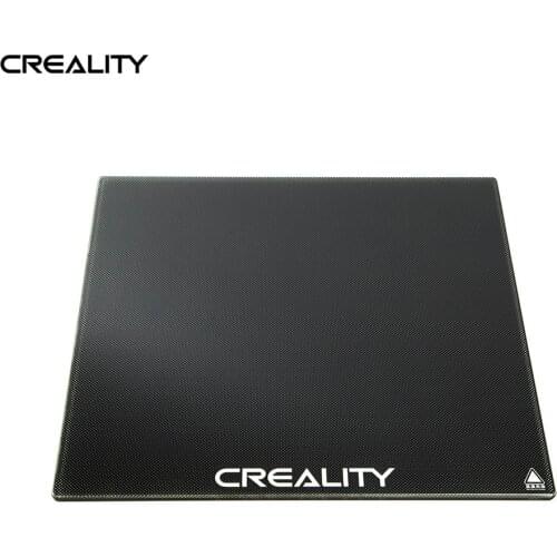 Creality 3D Glass Print Bed 4mm Ultrabase Self-Adhesive Build Glass Plate 310x320mm for CR-X/CR-10S Pro/CR-10S Pro V2/CR-10 V2