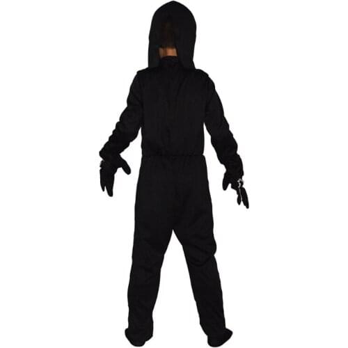 3XUA Creations Unisex Suitable for Children of 110-130cm 43.31-51.18in Height Kid Pajama Onesie Skeleton Costume