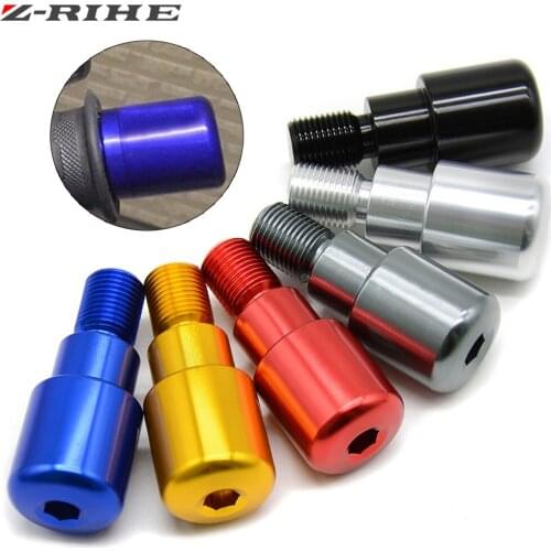 For YAMAHA MT-09 FZ-09 MT09 2014-2015 FZ-07 2014-2015 XJ6 2010-2013 Motorcycle Bar Ends Hand Grip Handlebar End Caps Cover Black