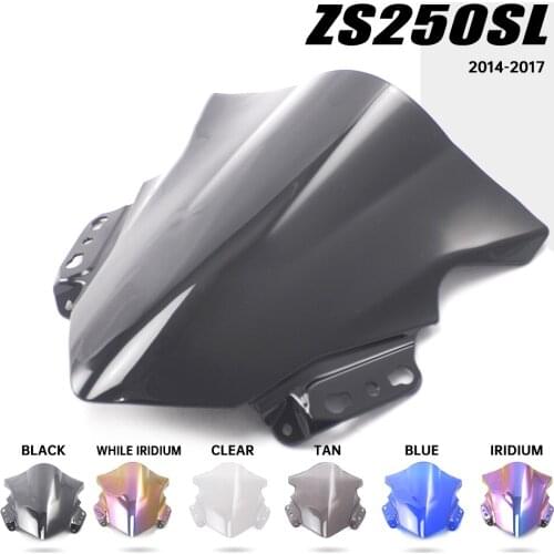 Screen For Kawasaki Ninja 250SL ZX250SL ZX 250SL 250 SL NINJA250SL 2014 2015 2016 2017 2018 Windshield WindScreen Double Bubble