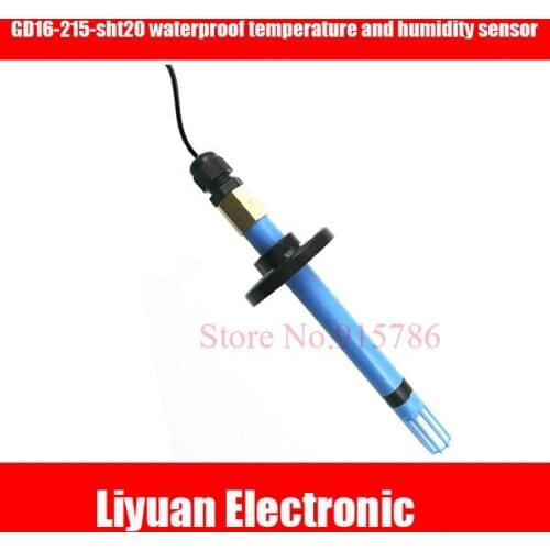 GD16-215-sht20 waterproof temperature and humidity sensor / SHT10 SHT11 SHT20 SHT21 duct temperature sensor / air duct sensor