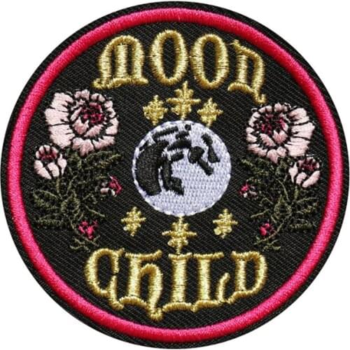 Custom Embroidery Iron on Patches transfers Badges applique DIY design factory customization service available with good price